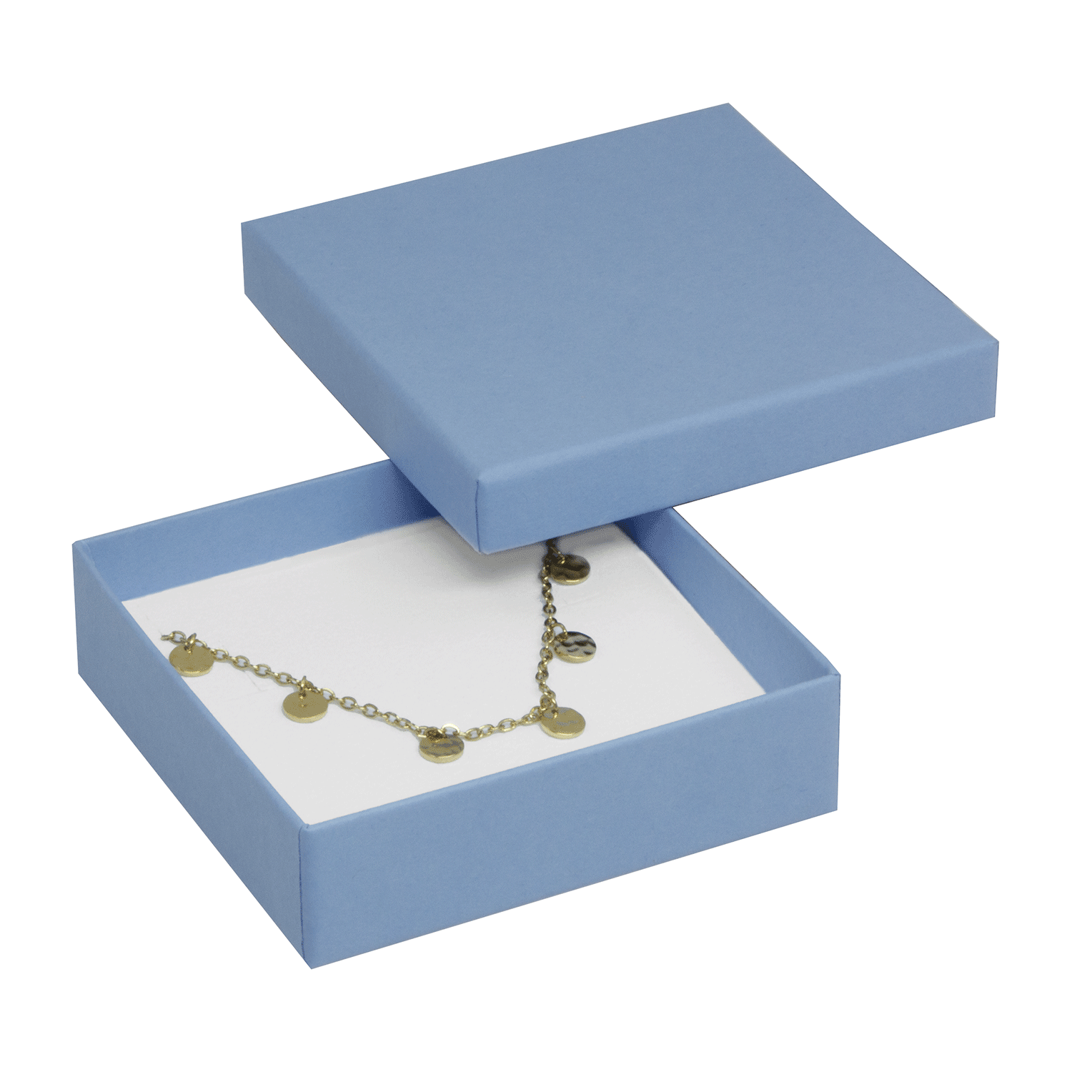 Boîtes en carton pour pendentifs - boucles d'oreilles - set