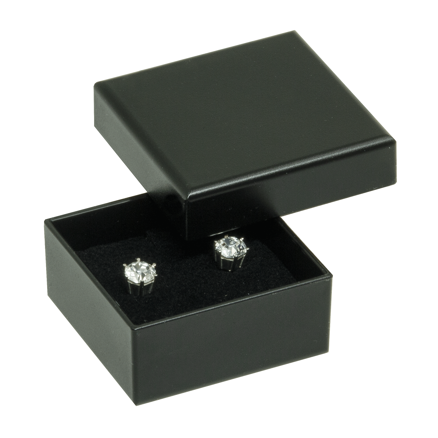 Boîtes plastiques bio pour boucles d'oreilles