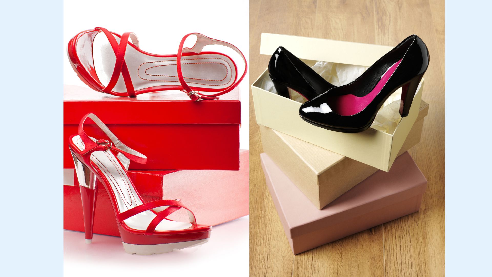 Nos boîtes à chaussures de haute qualité Nos boîtes à chaussures de haute qualité