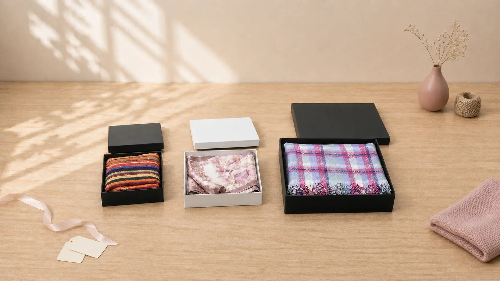 Quel coffret pour quelle écharpe ?