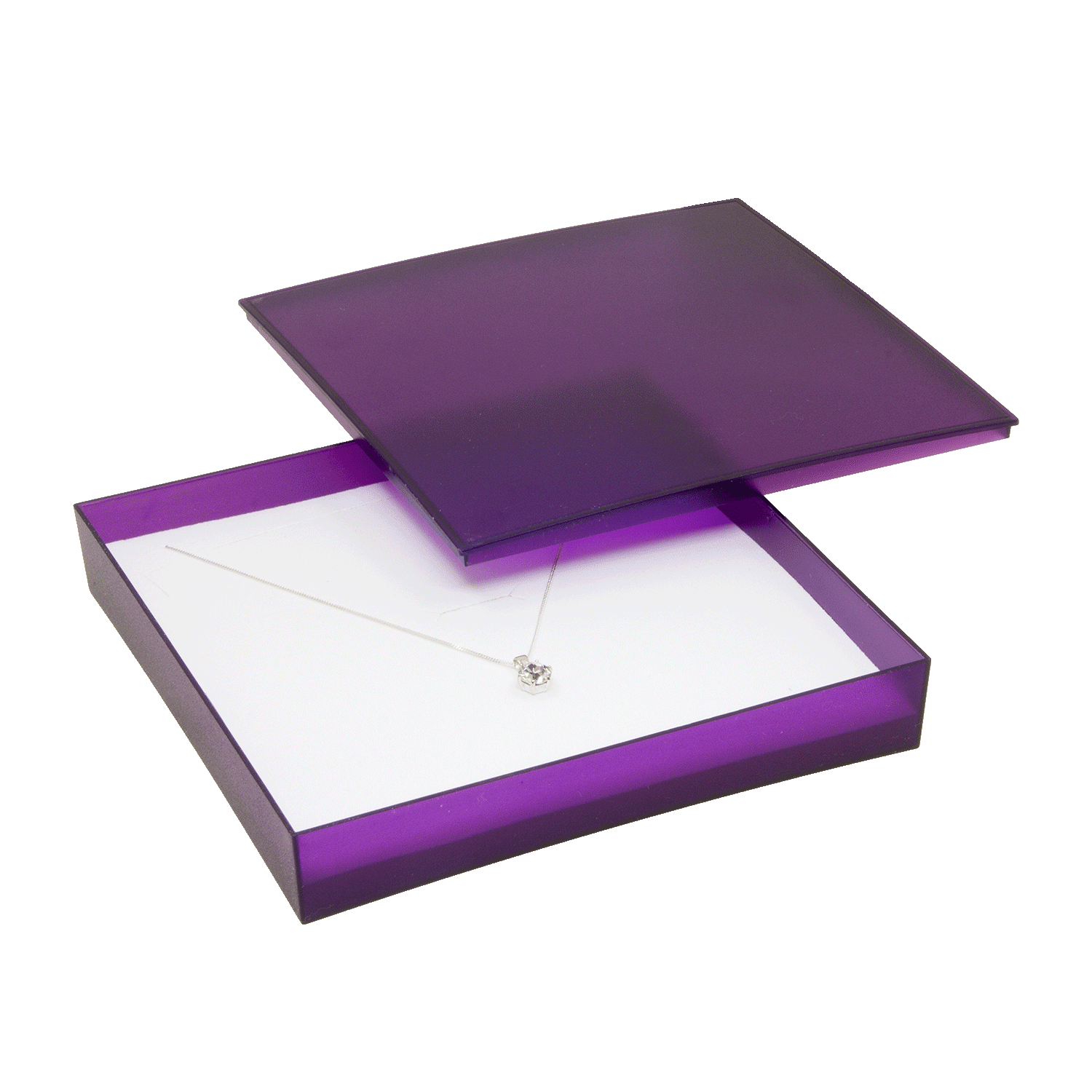 Boîtes à bijoux en plastiques pour colliers