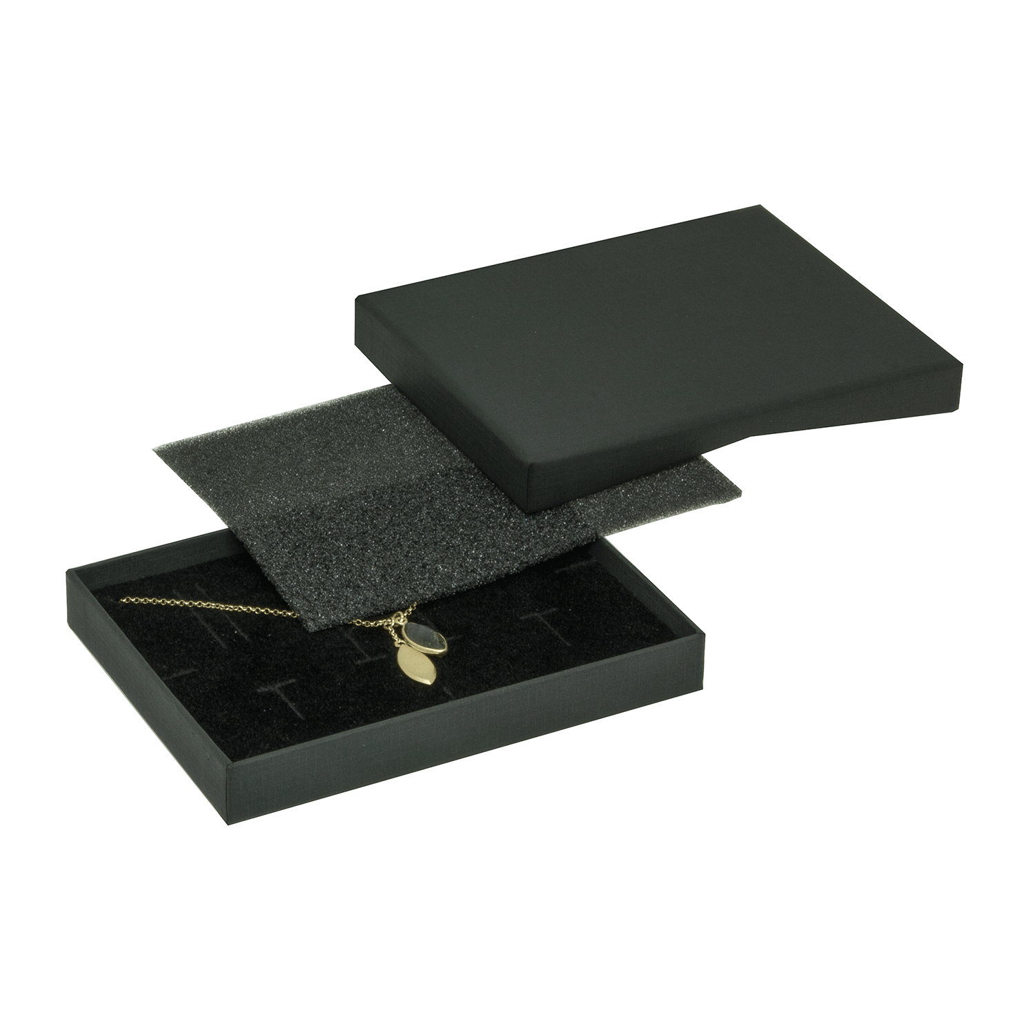 Boîtes en carton plates pour bracelets - set
