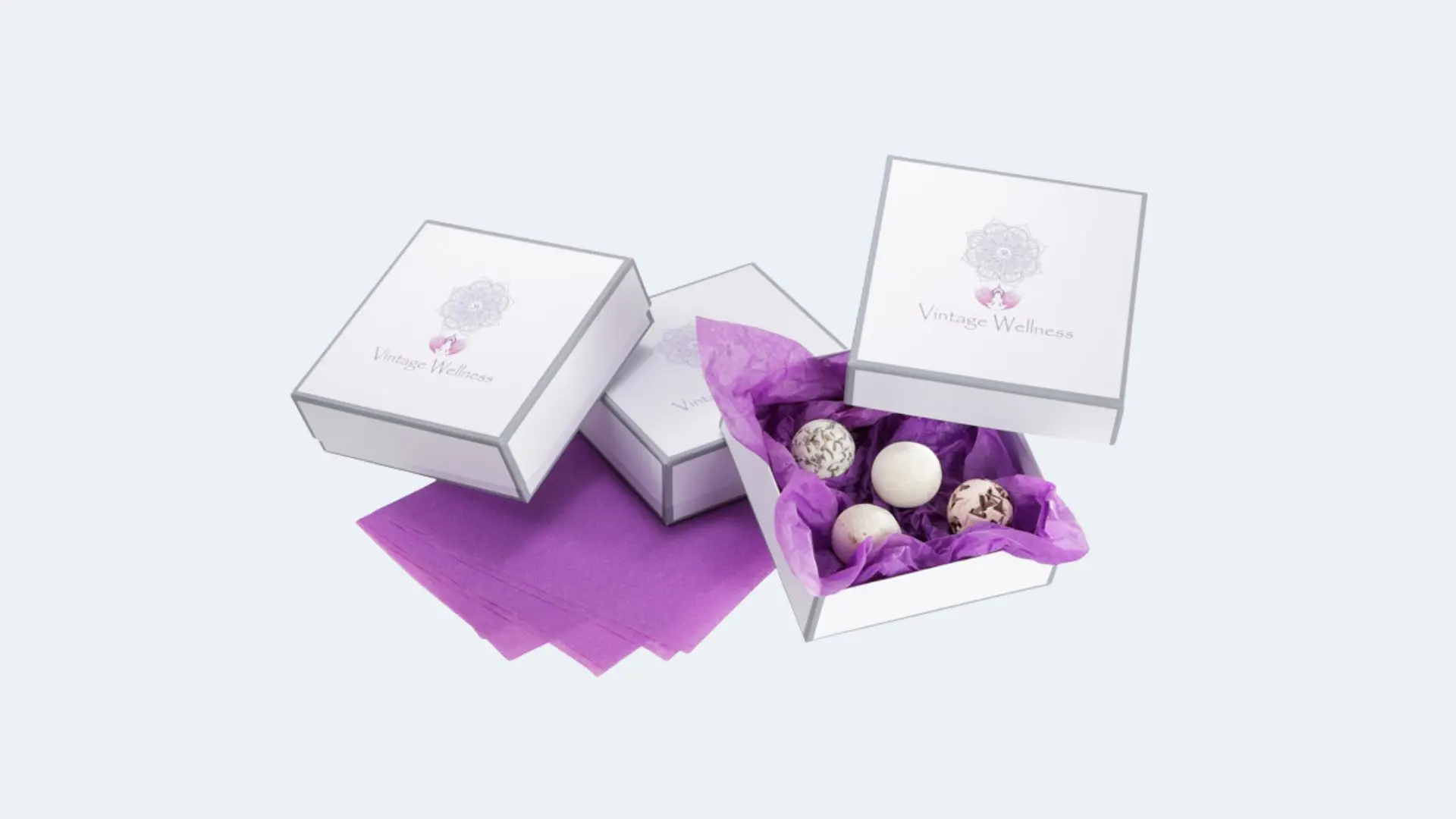 Emballages avec logo<br> à partir de 500 pièces