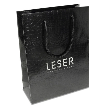 Sacs en papier au design Croco