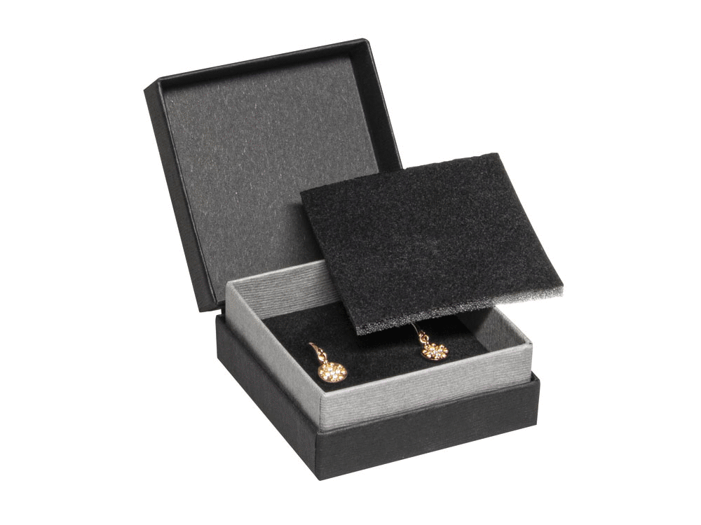 Boîtes en carton avec charnière pour pendentifs - boucles d'oreilles