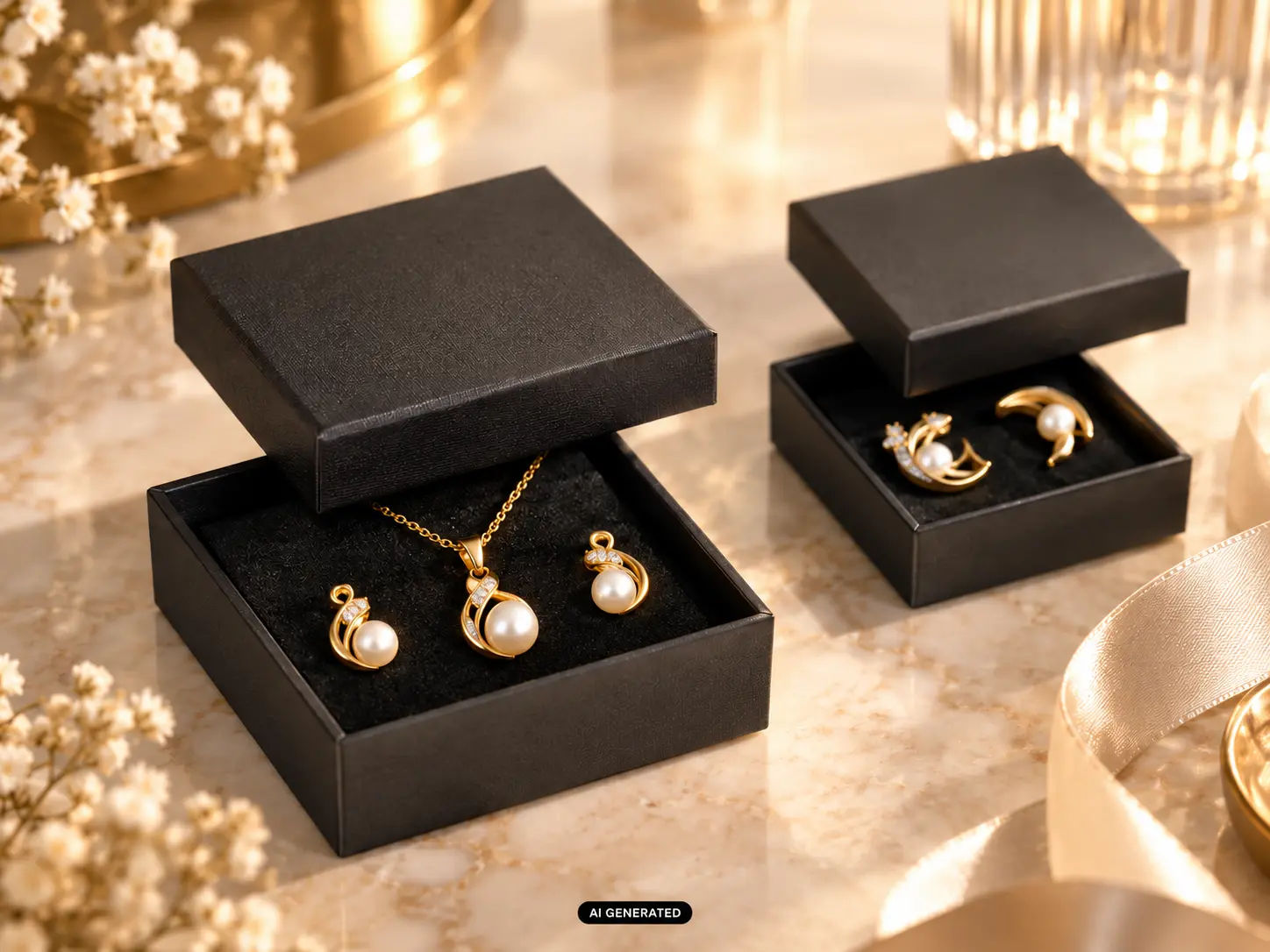 Boucles d'oreilles en parure : des écrins pour plus d'un bijou