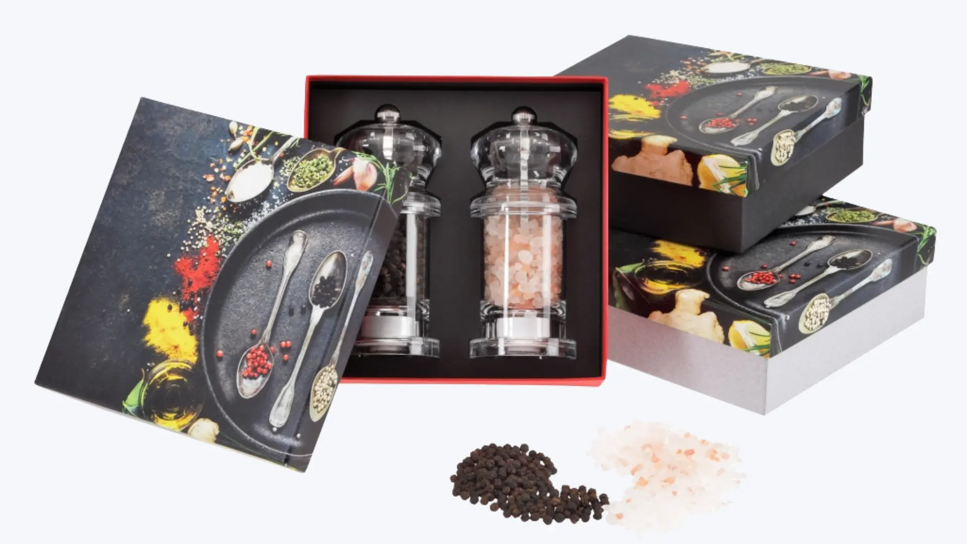 Boites pour épices - Le goût ne réside pas seulement dans le contenu