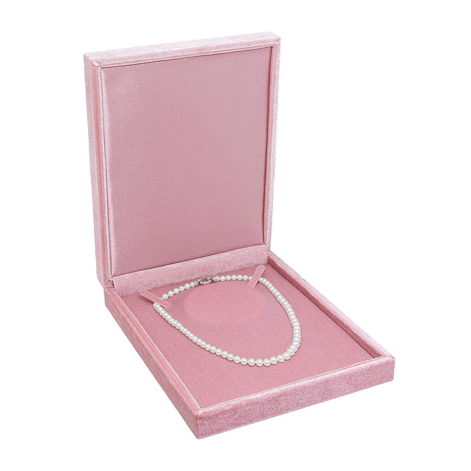 Boîtes à bijoux avec revêtement en velours pour colliers