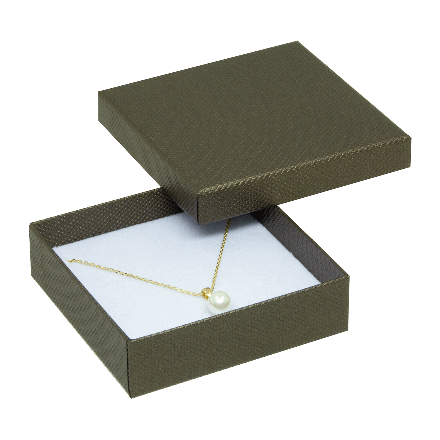 Boîtes en carton pour pendentifs - boucles d'oreilles - set