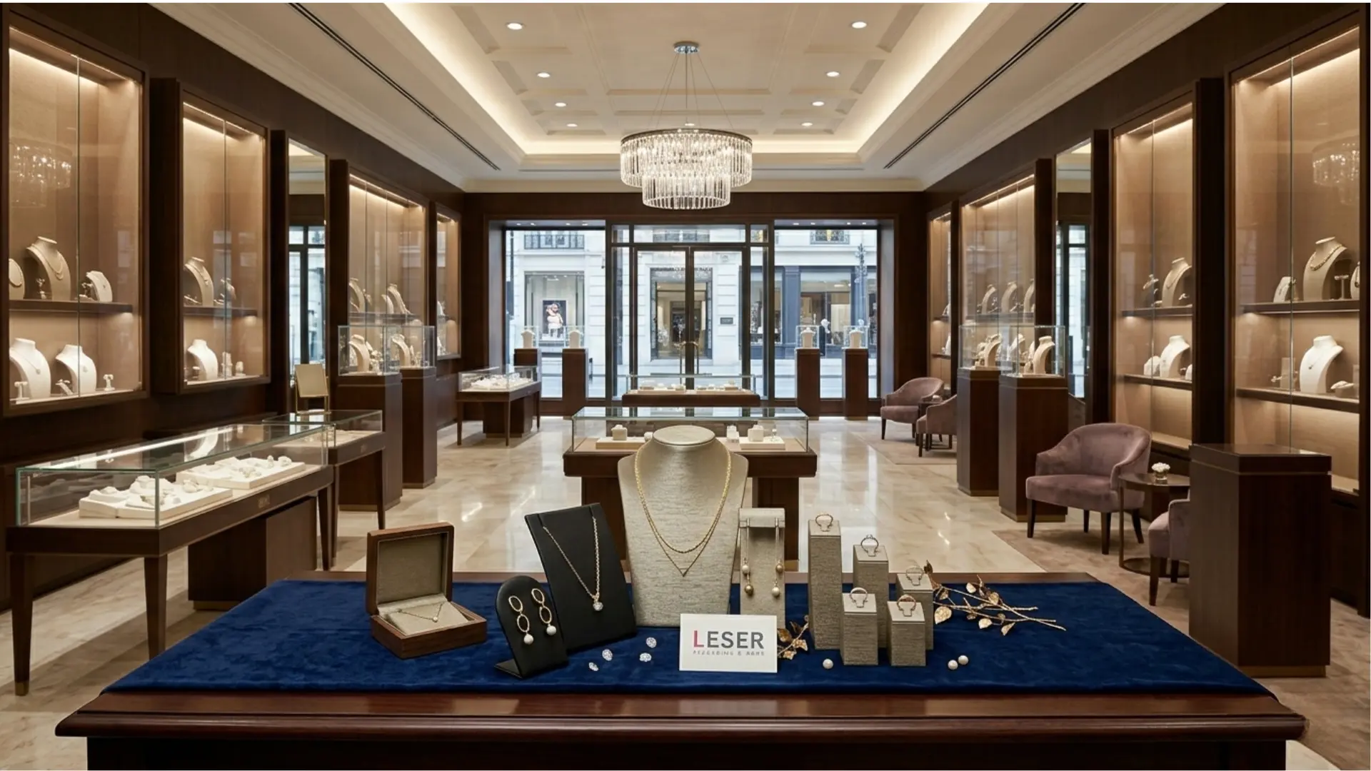 Pourquoi choisir la présentation de bijoux proposée par LESER ?