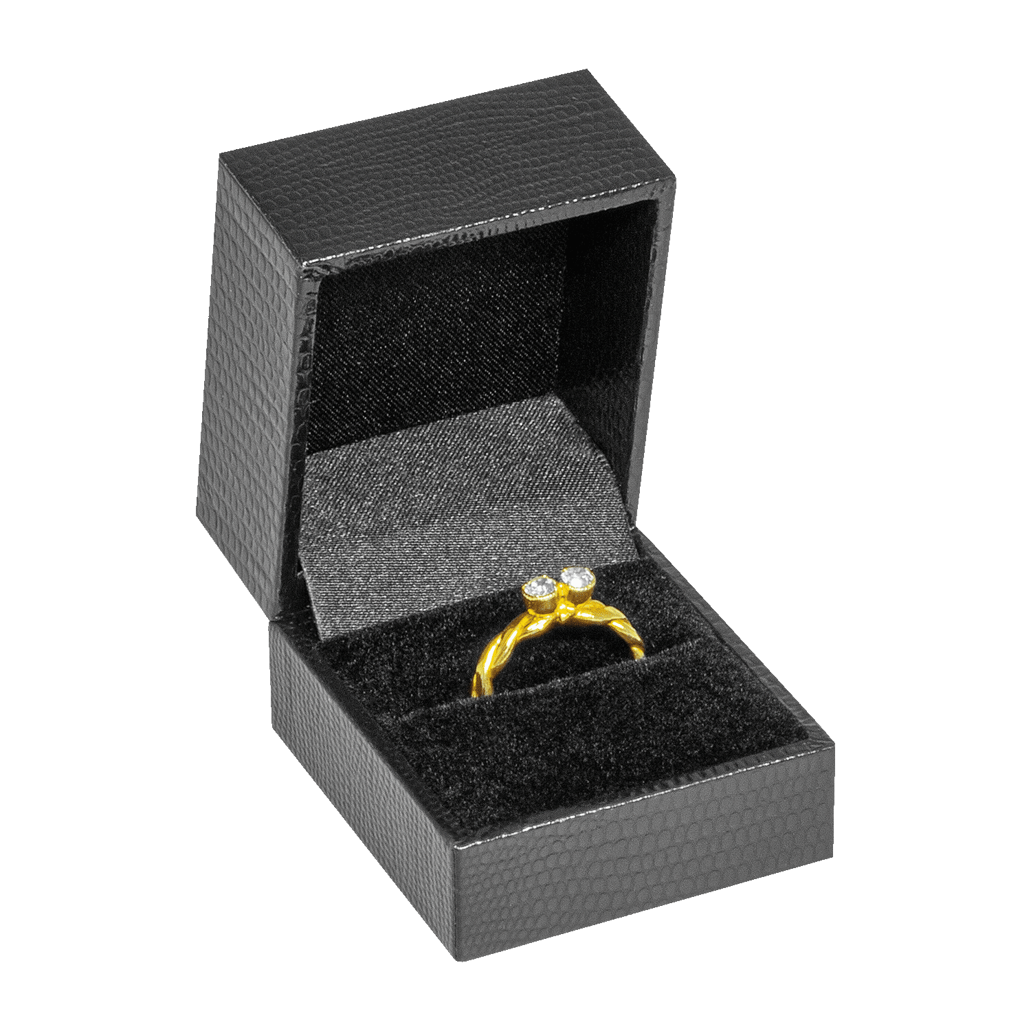 Étuis à bijoux pour bagues - bagues de fiançailles