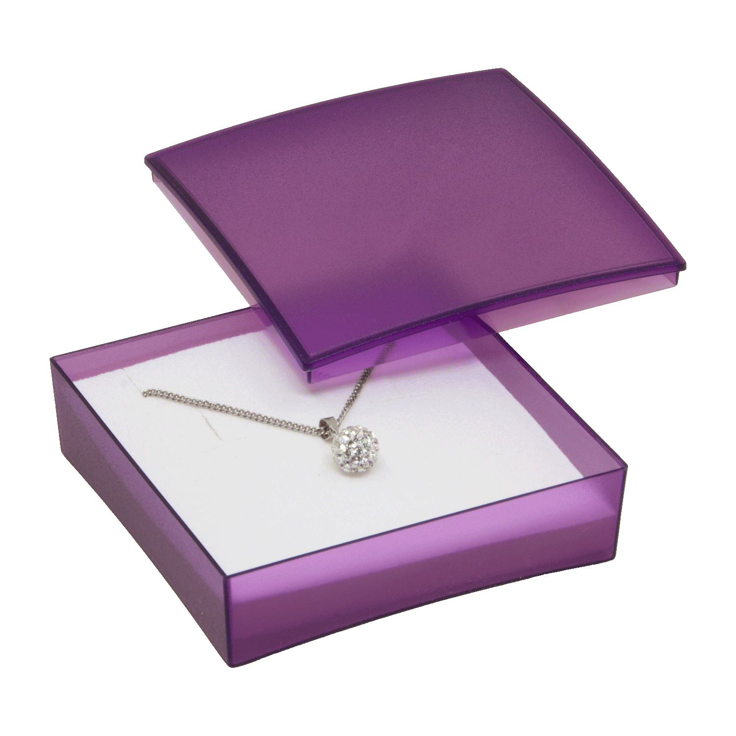 Boîtes à bijoux en plastiques pour pendentifs - boucles d'oreilles - set