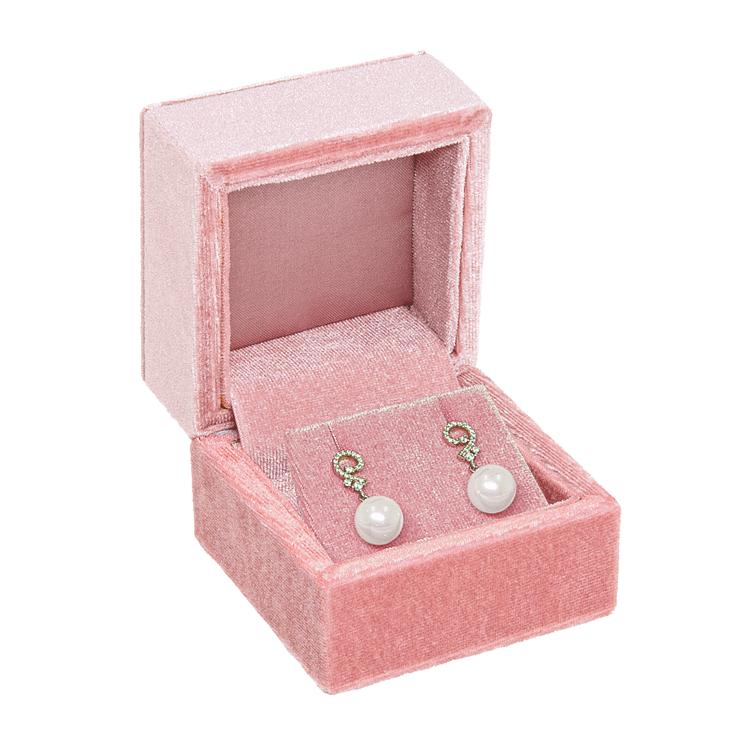 Boîtes à bijoux avec revêtement en velours pour bagues - boucles d'oreilles - pendentifs