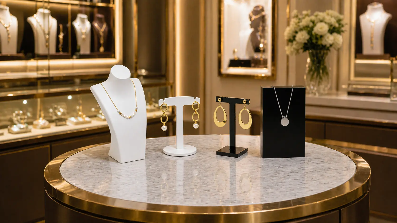 Pourquoi choisir les présentoirs à bijoux LESER ?