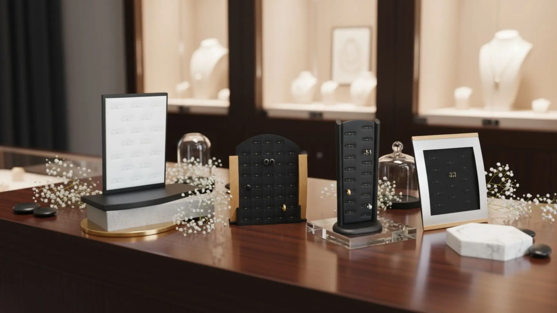 Nos présentoirs pour alliances