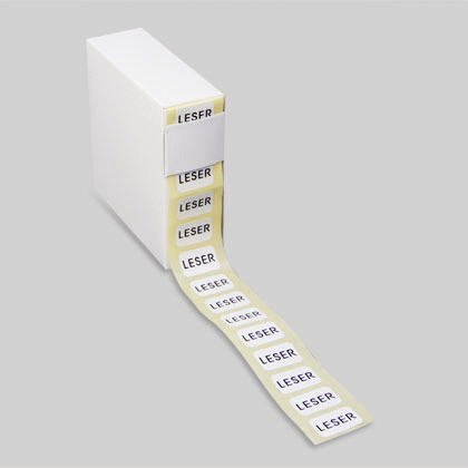 Étiquettes autocollantes octogonales - petit