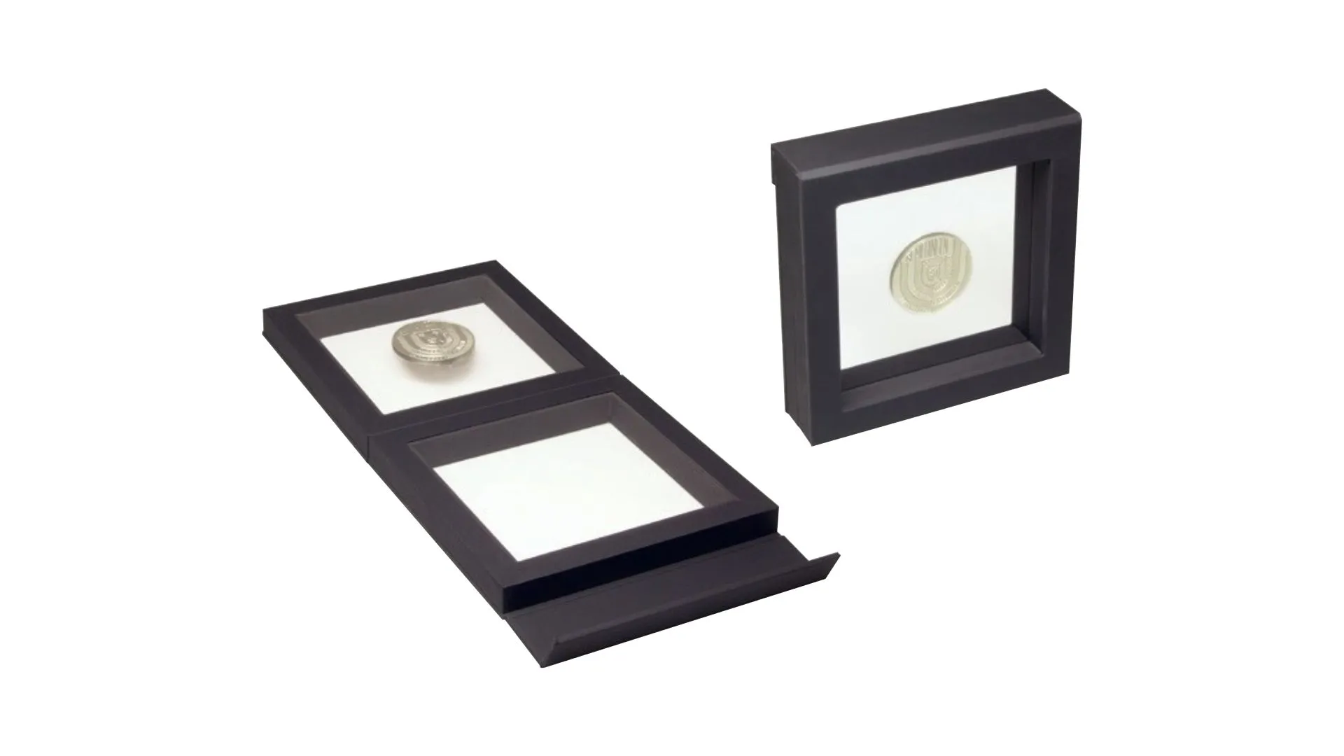 Écrins pour médailles et pièces