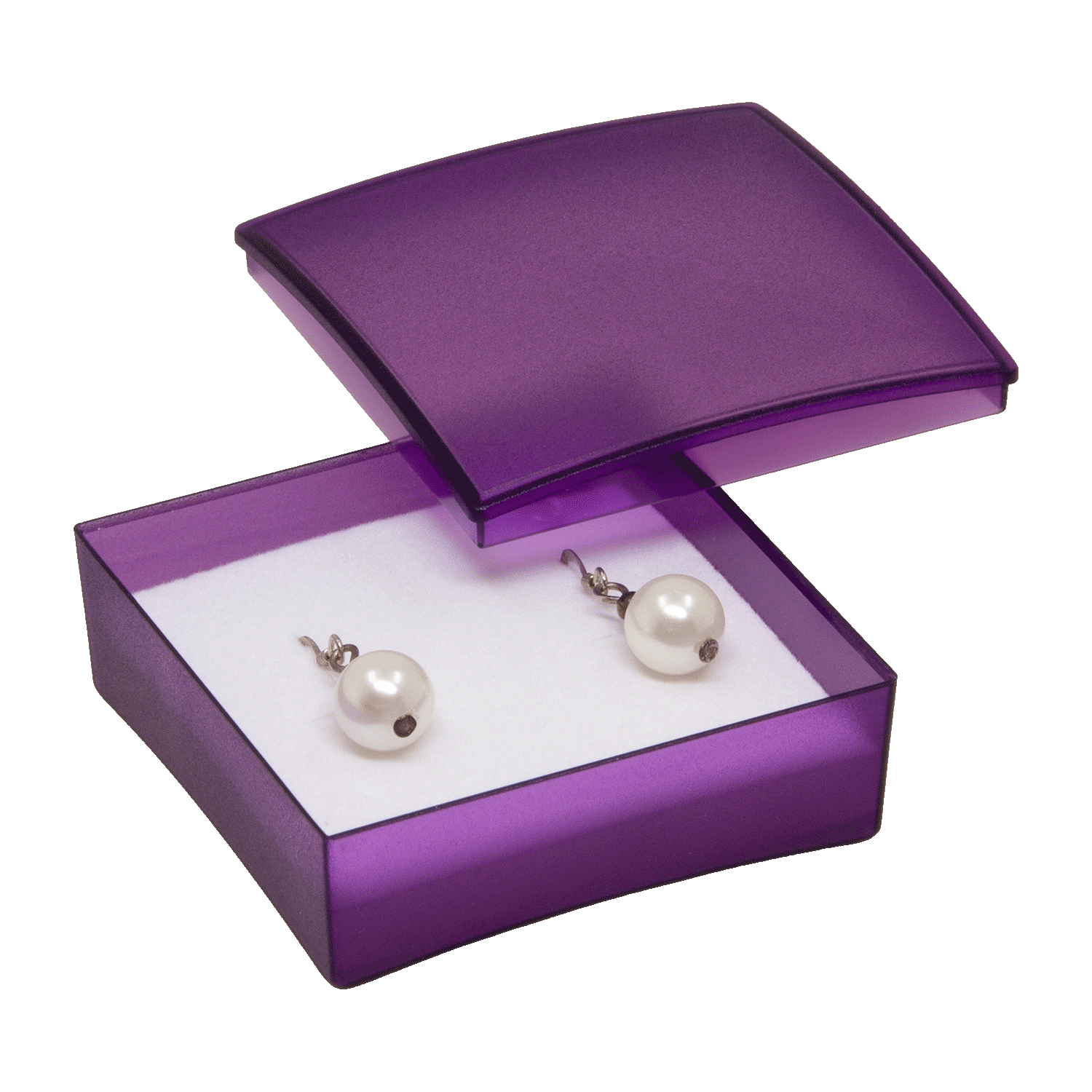 Boîtes à bijoux en plastiques pour pendentifs - boucles d'oreilles