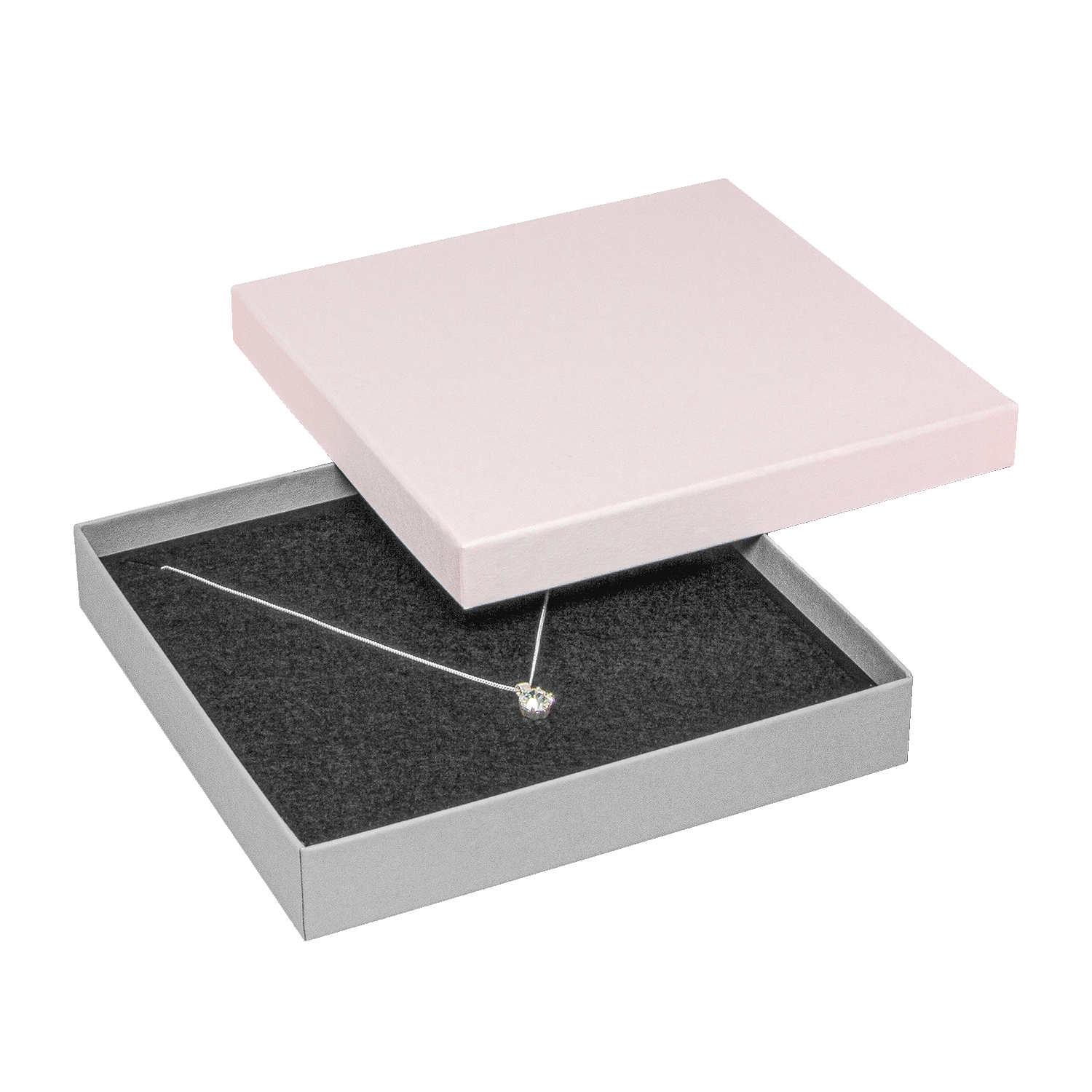 Boîtes à bijoux en carton recyclé pour colliers