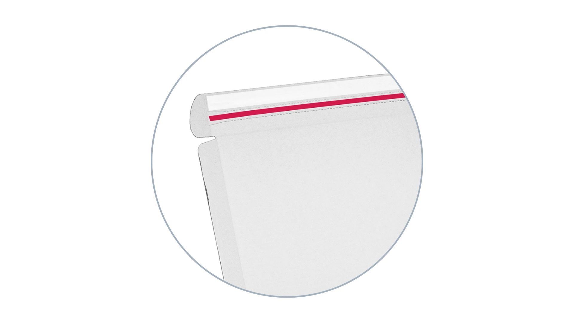 Avec bande adhésive