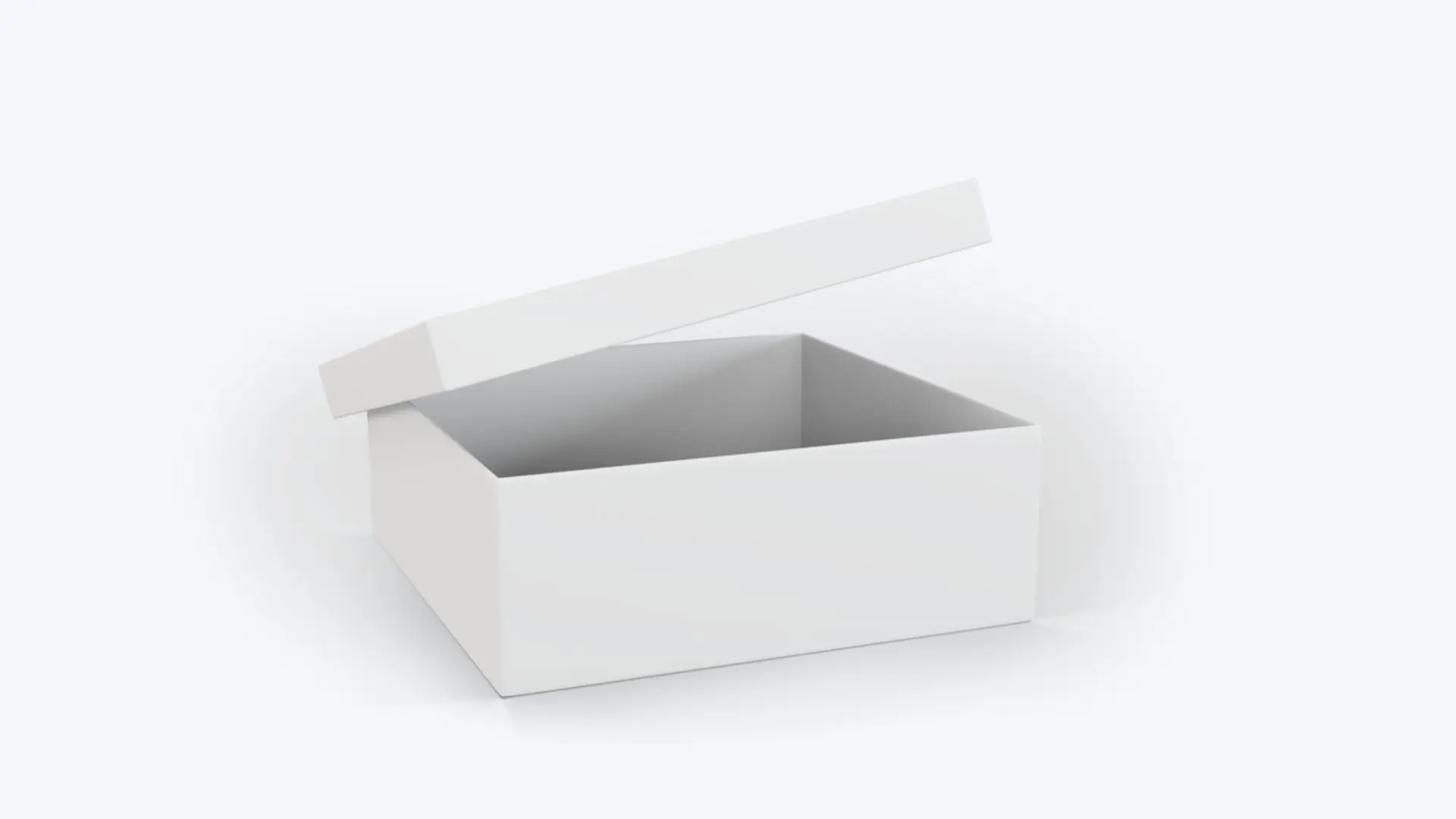 Carton à couvercle coiffant