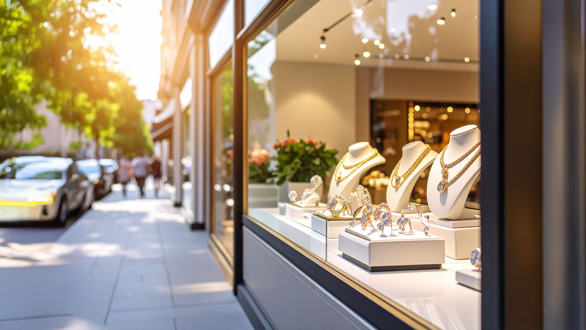 Idéal pour les vitrines et les points de vente Idéal pour les vitrines et les points de vente