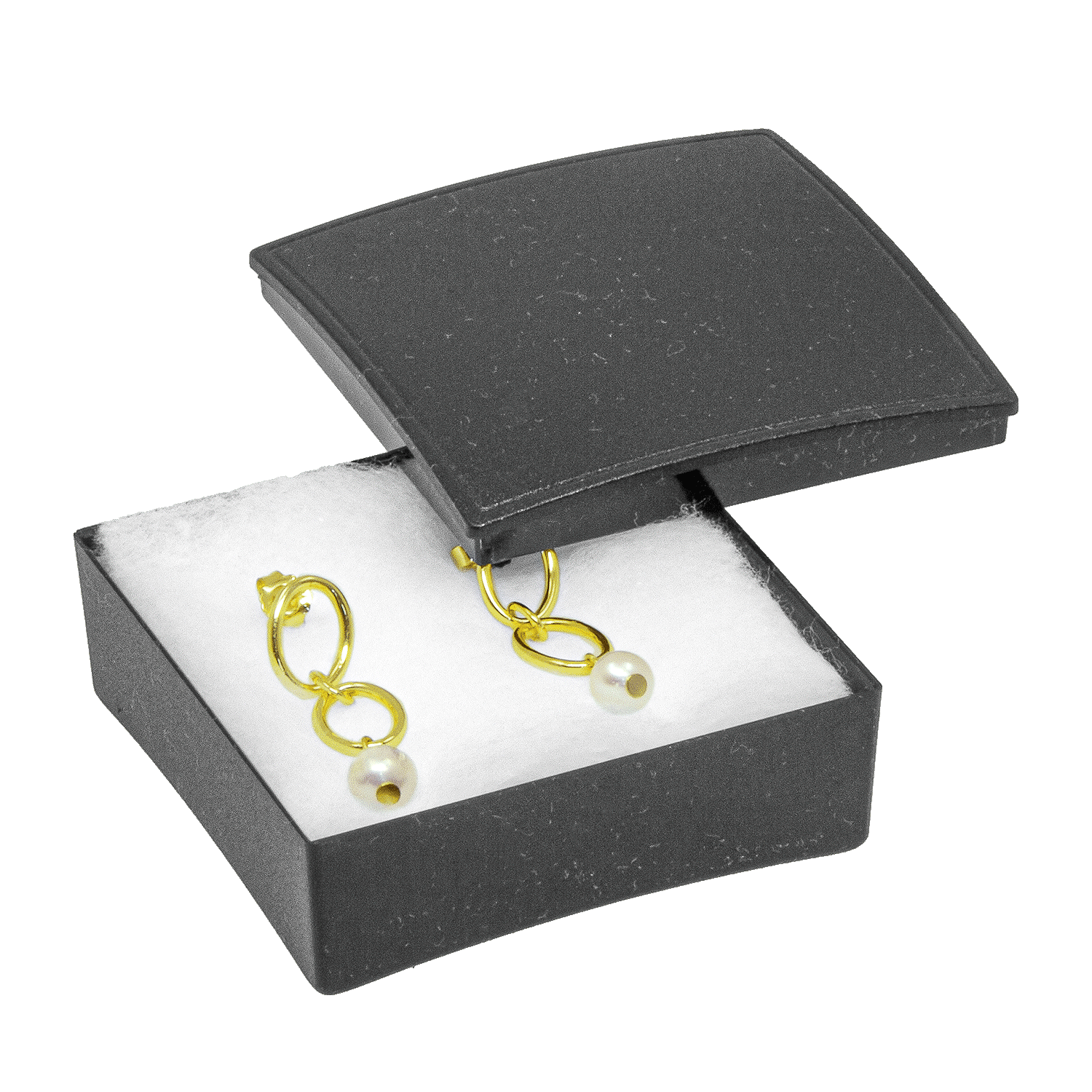 Boîtes plastiques pour pendentifs - boucles d'oreilles