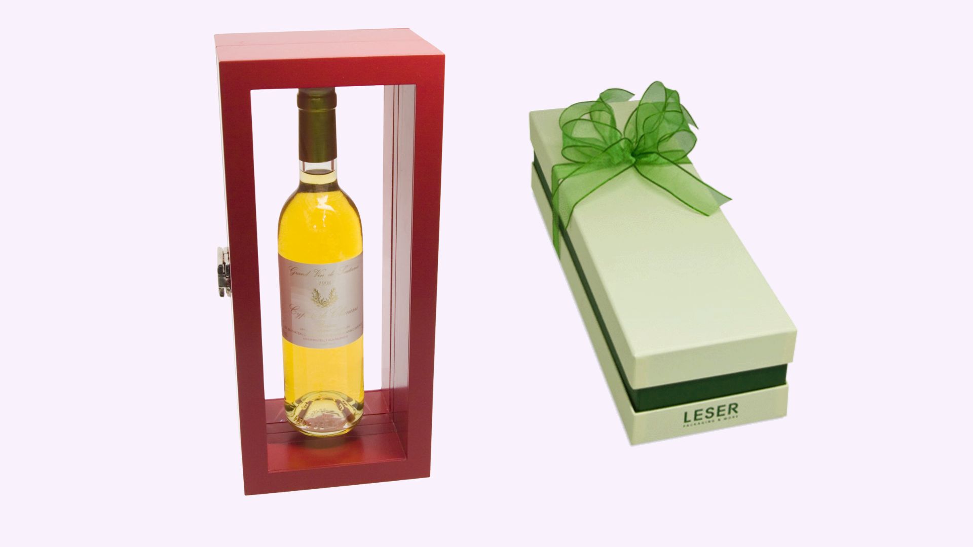 Vous avez le vin.<br>Nous avons l'emballage. Vous avez le vin.<br>Nous avons l'emballage.