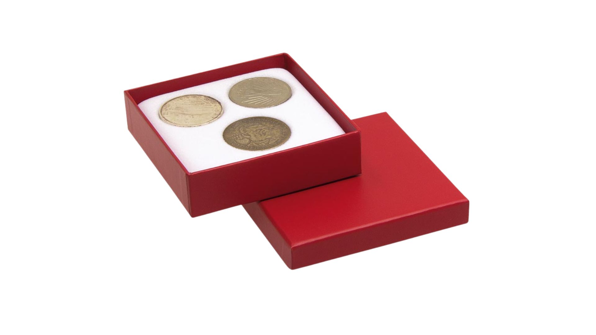 Emballages en carton pour pièces de monnaie